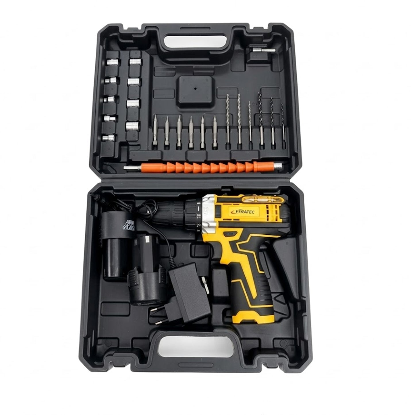 Cordless Rechargeable Drill Machine – 36-Piece Complete Tool Kit