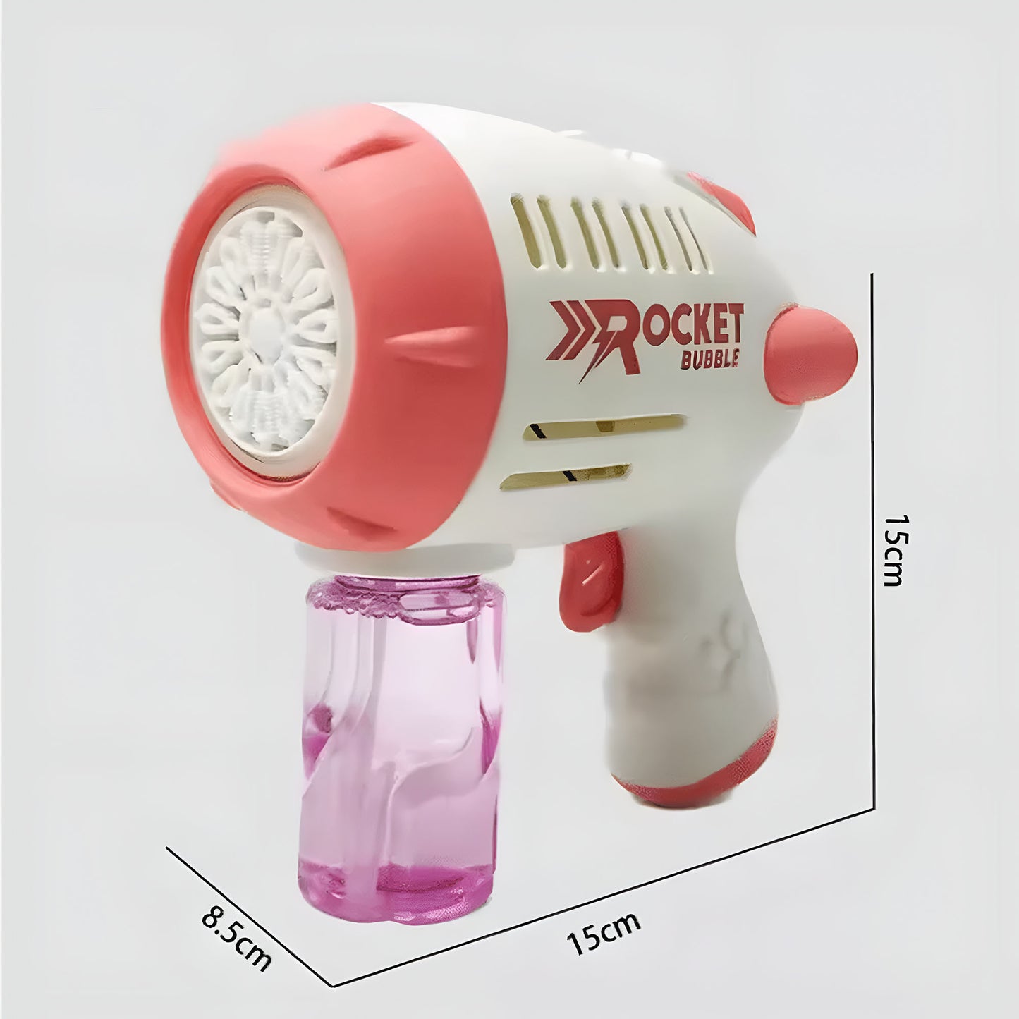 Rocket Bubble Gun – Automatic Bubble Blaster for Kids