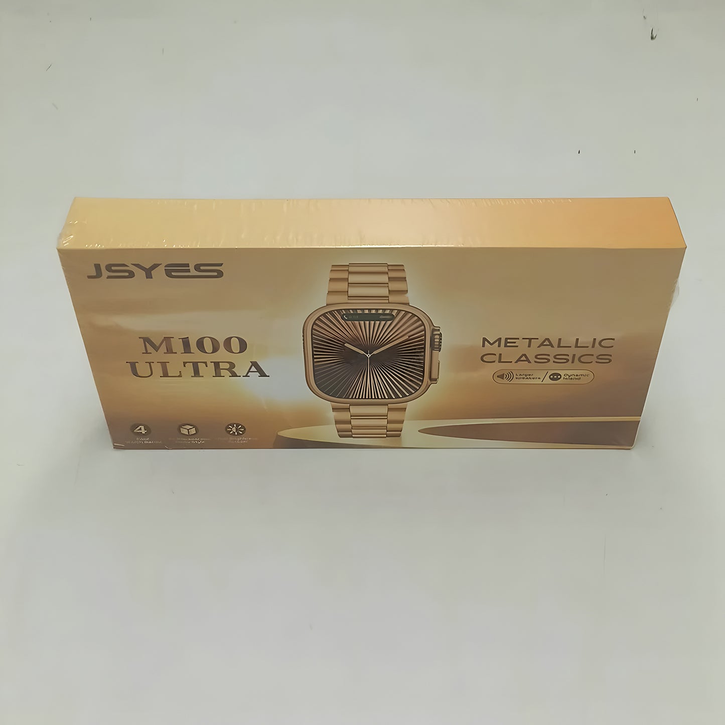 Gold Ultra Smart Watch – Metal Strap Edition