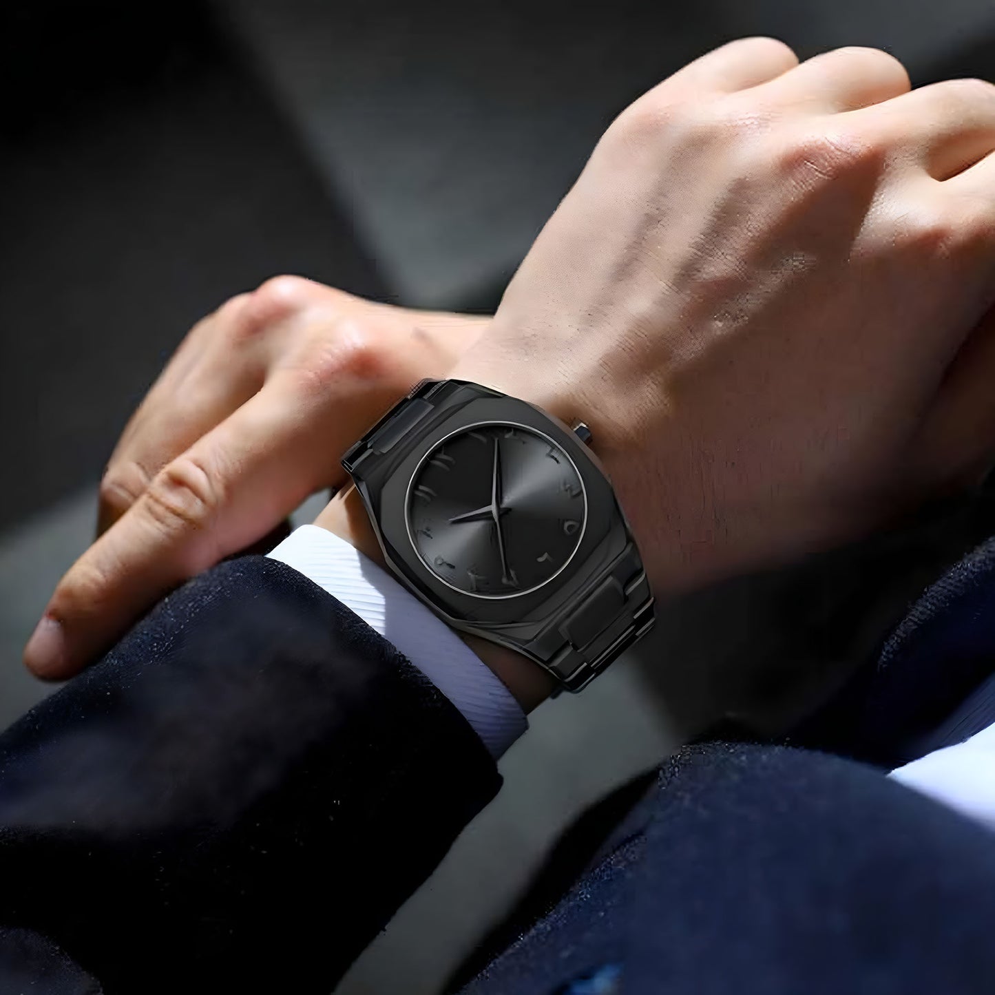 Stainless Steel Arabic Watch