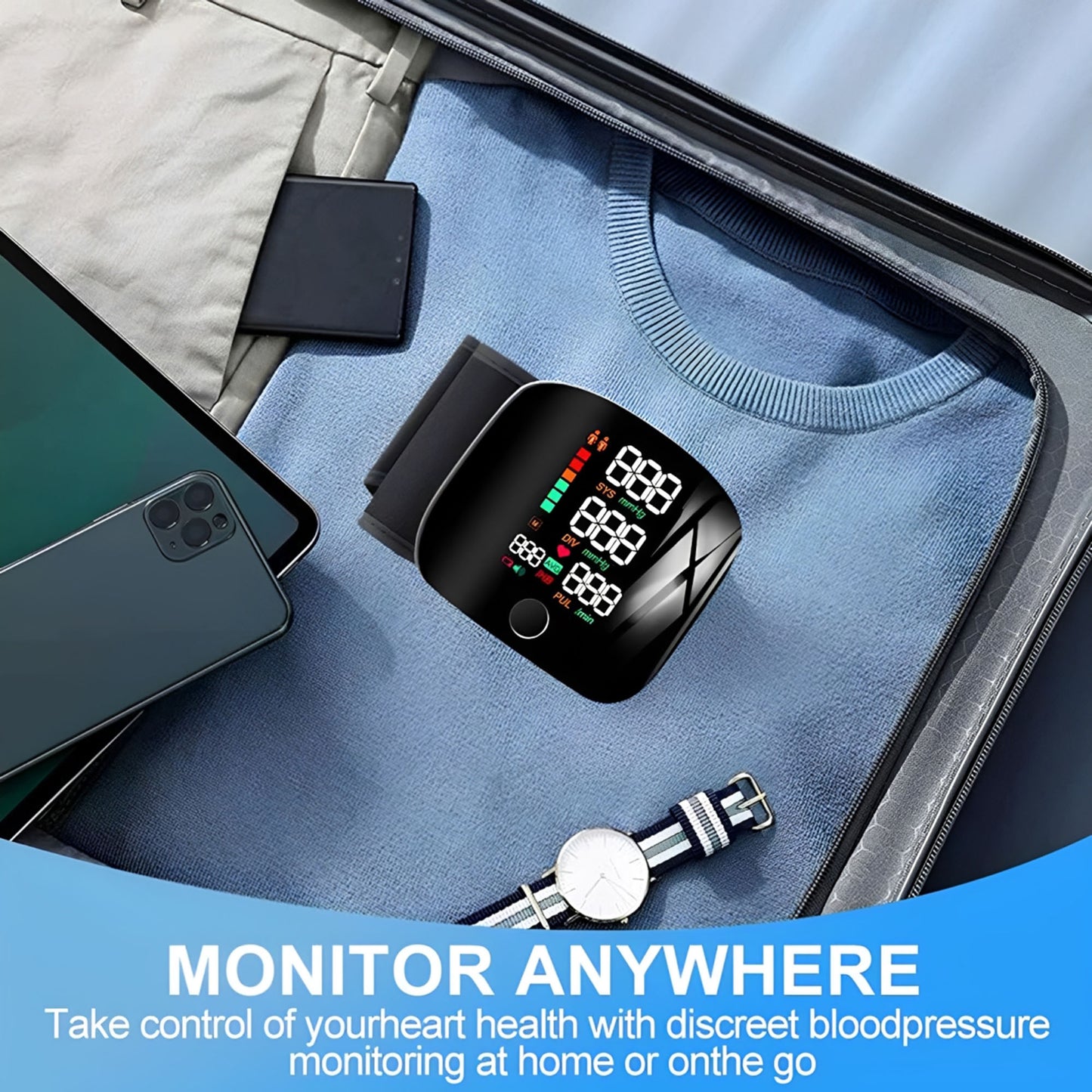 Wrist Blood Pressure Monitor