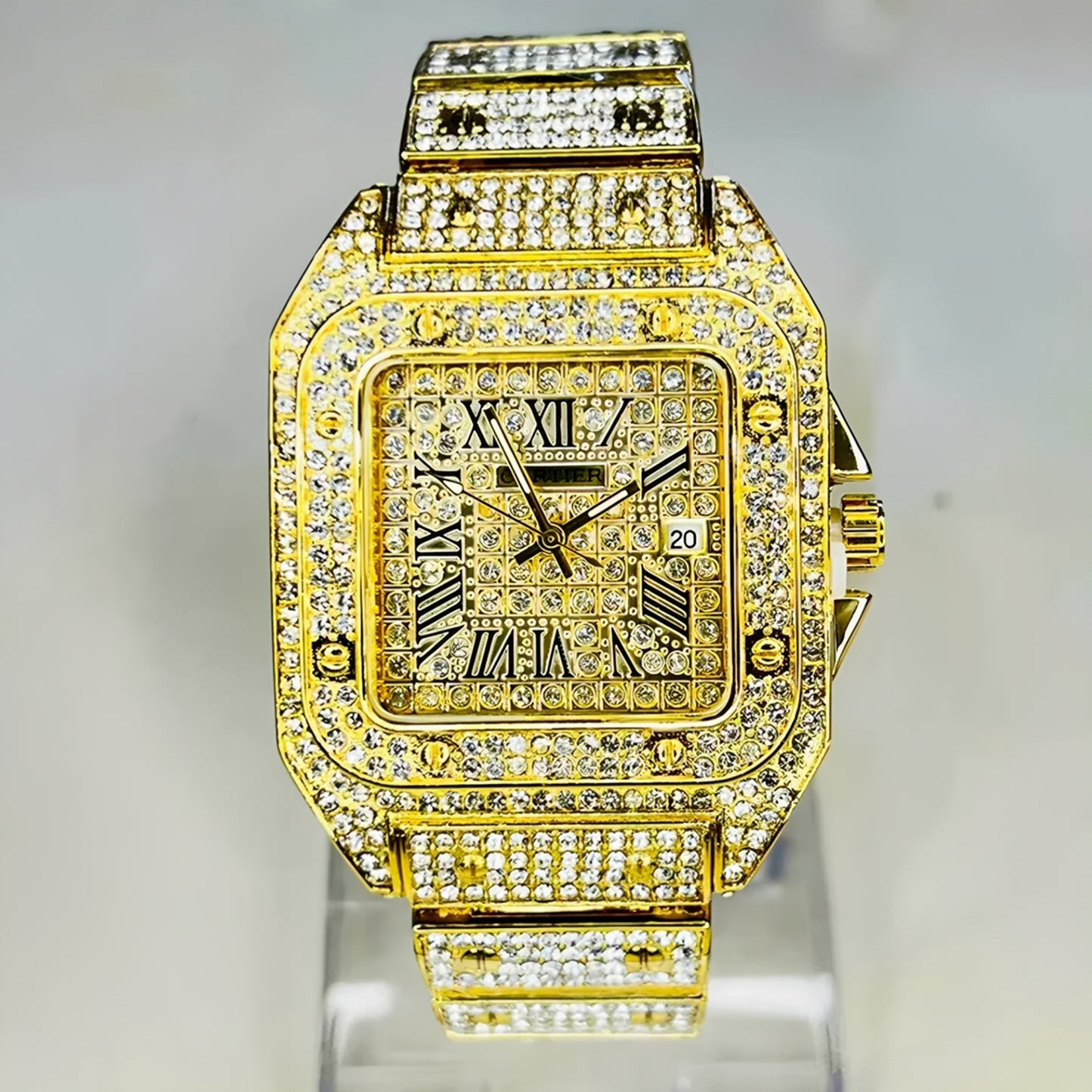 Women's Elegant Gold-Tone Wrist Watch