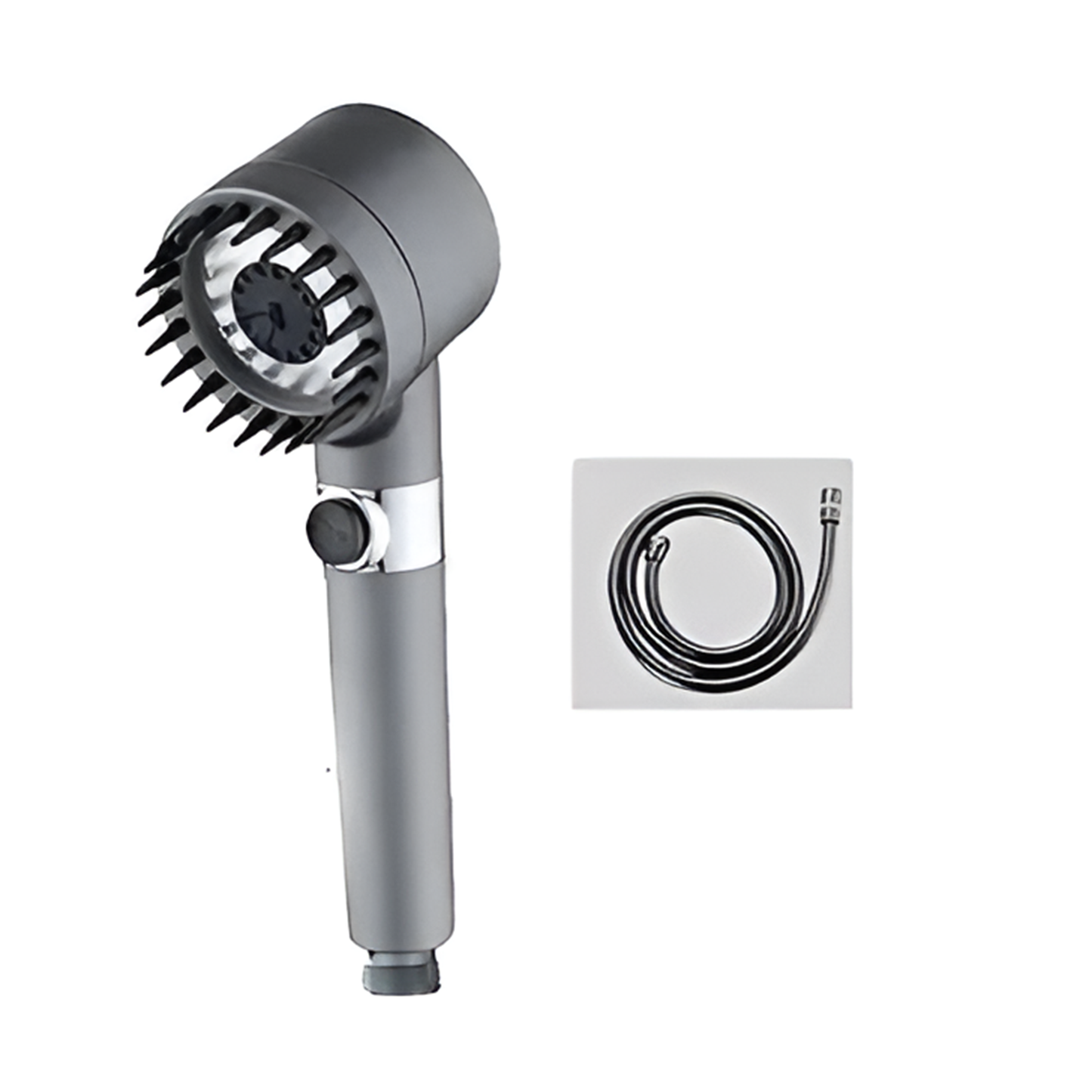 3-Mode High-Pressure Shower Head | Hair Dryer Design with Filter Sponge