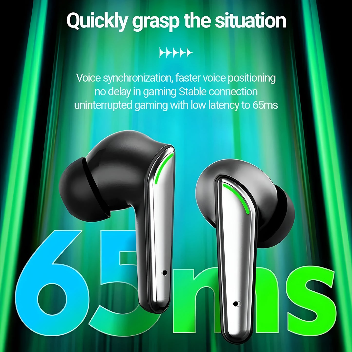 Celebrat W58 TWS Wireless Gaming Headset