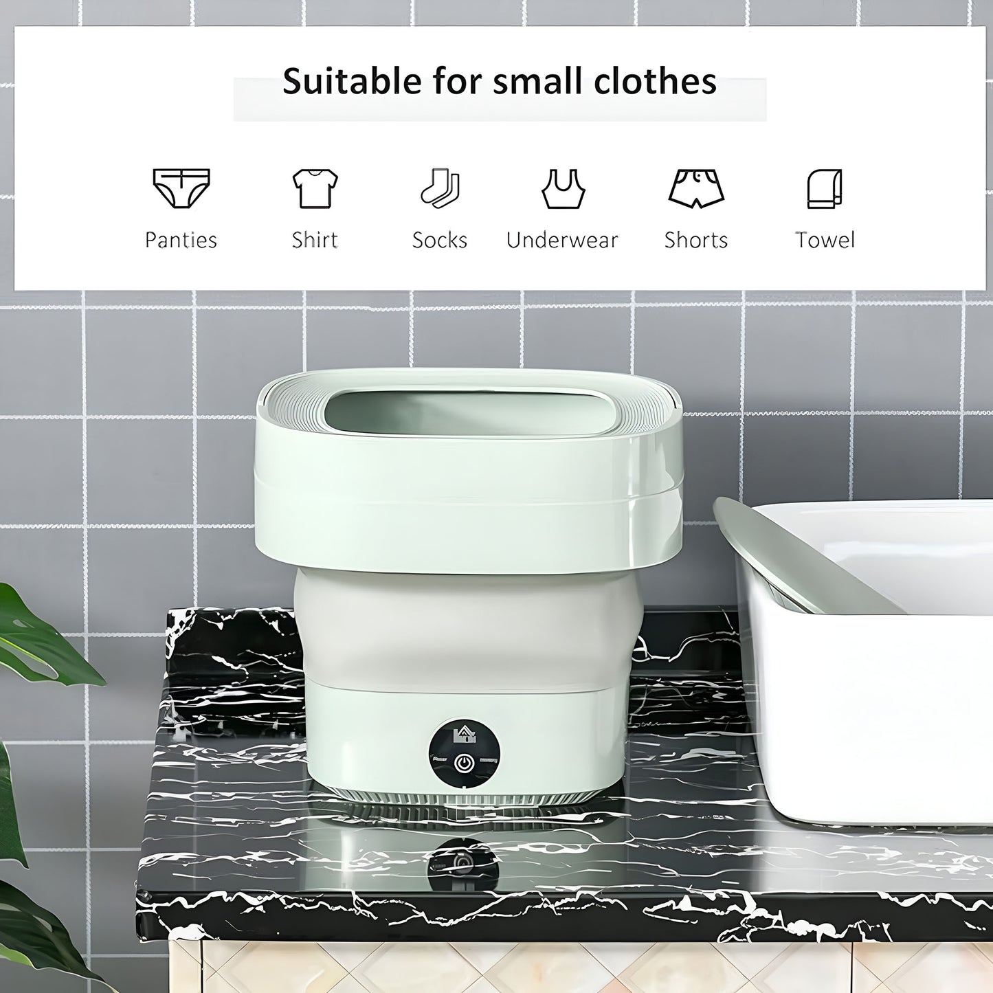 Foldable Mini Washing Machine