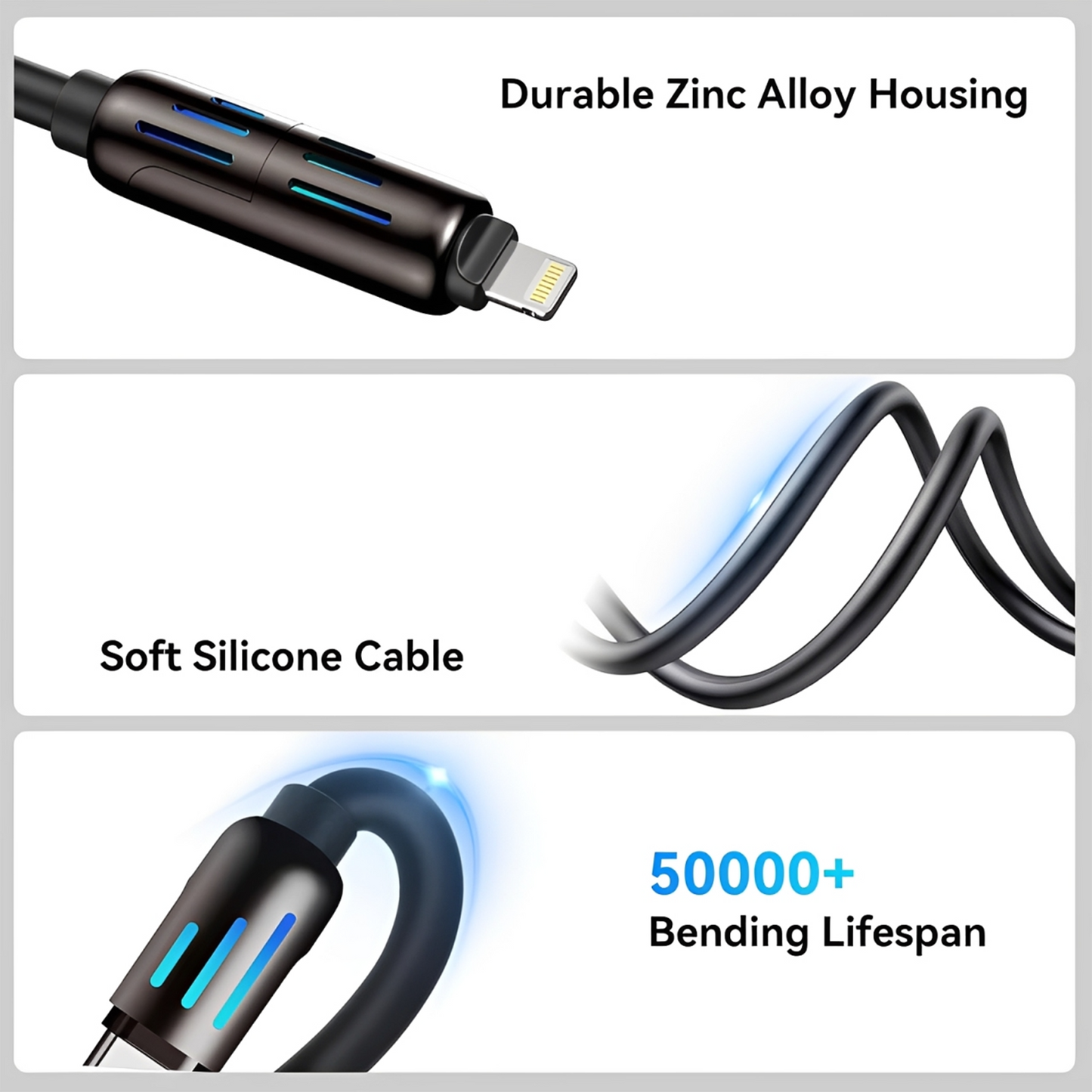 4-in-1 Multi USB Charging Cable