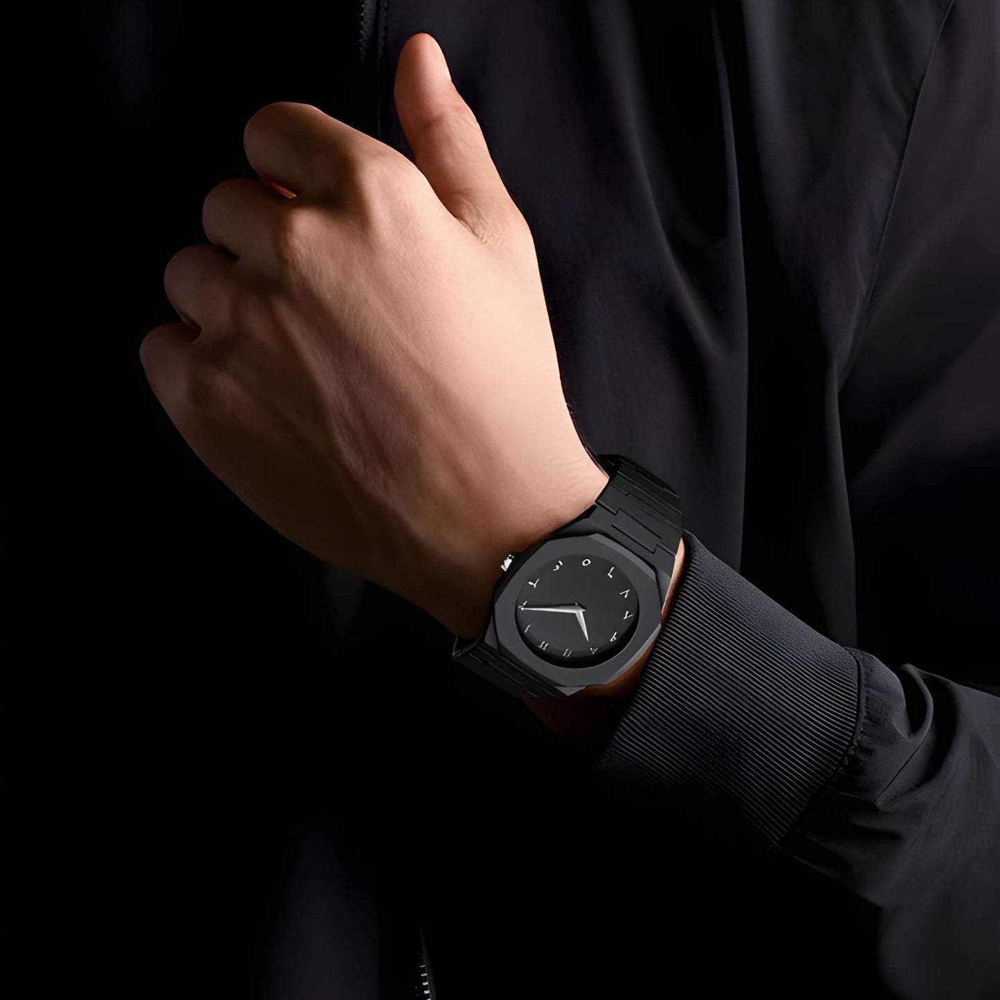 Stainless Steel Arabic Watch