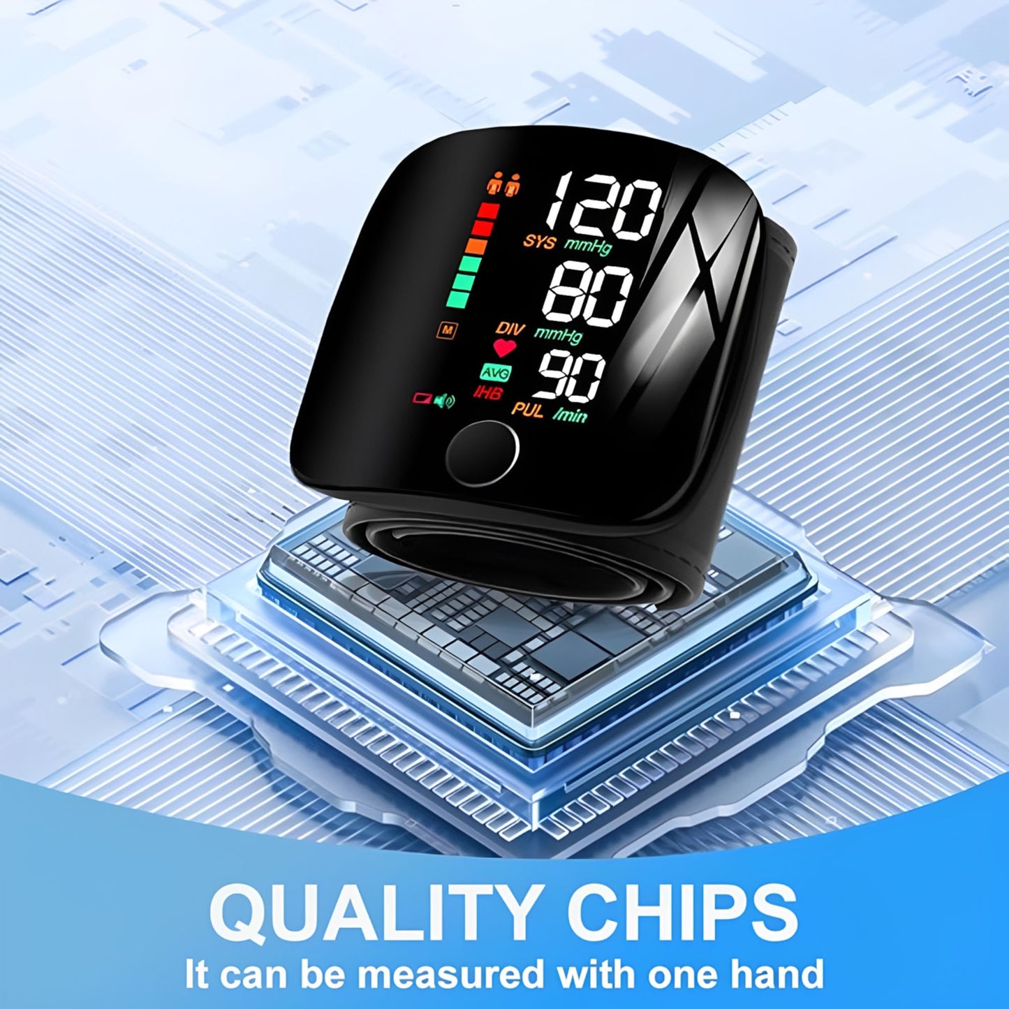 Wrist Blood Pressure Monitor
