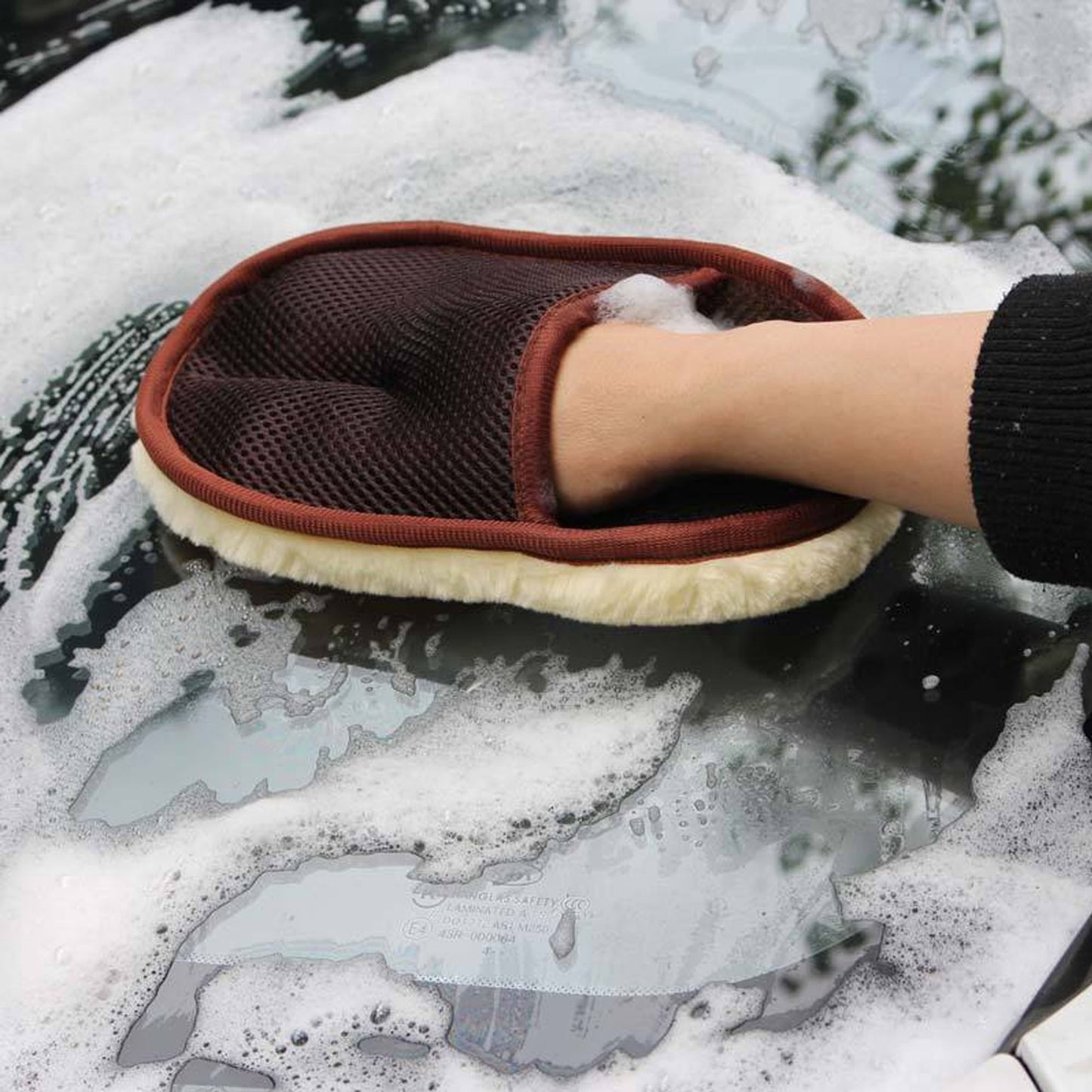 Soft Hair Car Wash Gloves for Car
