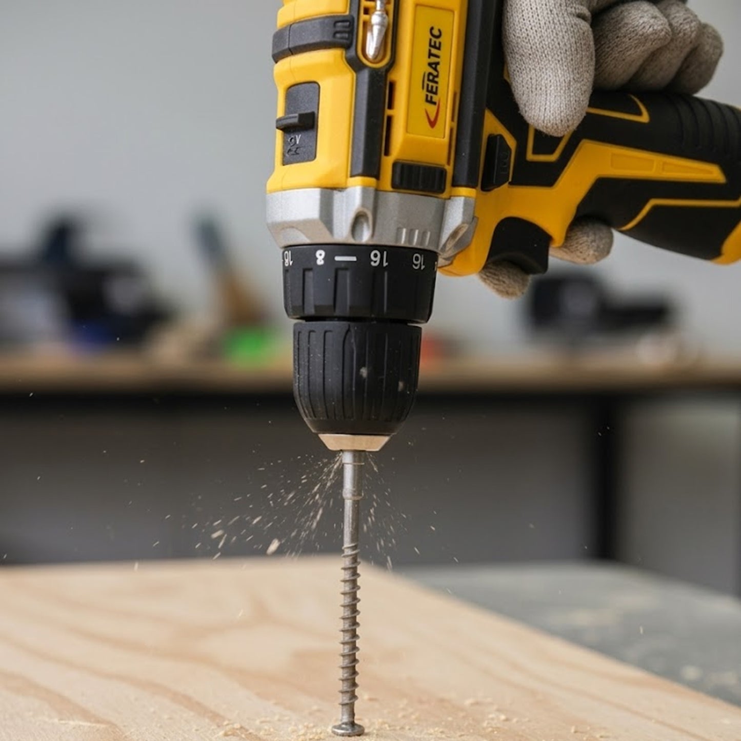 Cordless Rechargeable Drill Machine – 36-Piece Complete Tool Kit