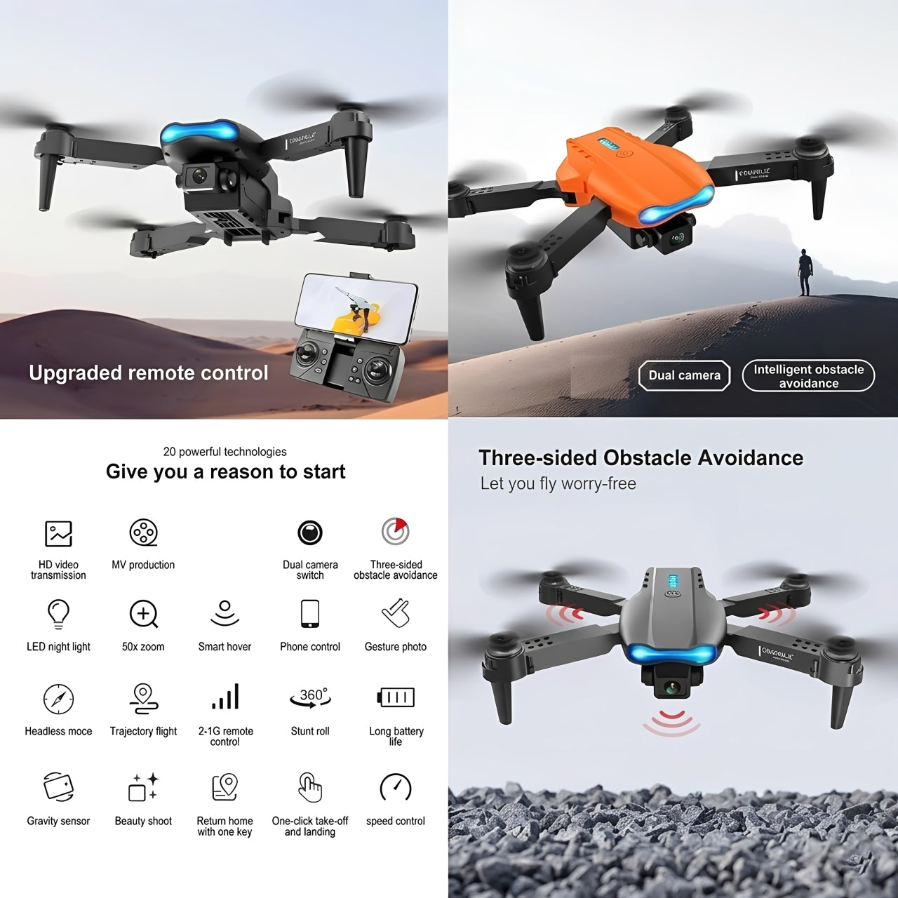 E99 Drone Camera