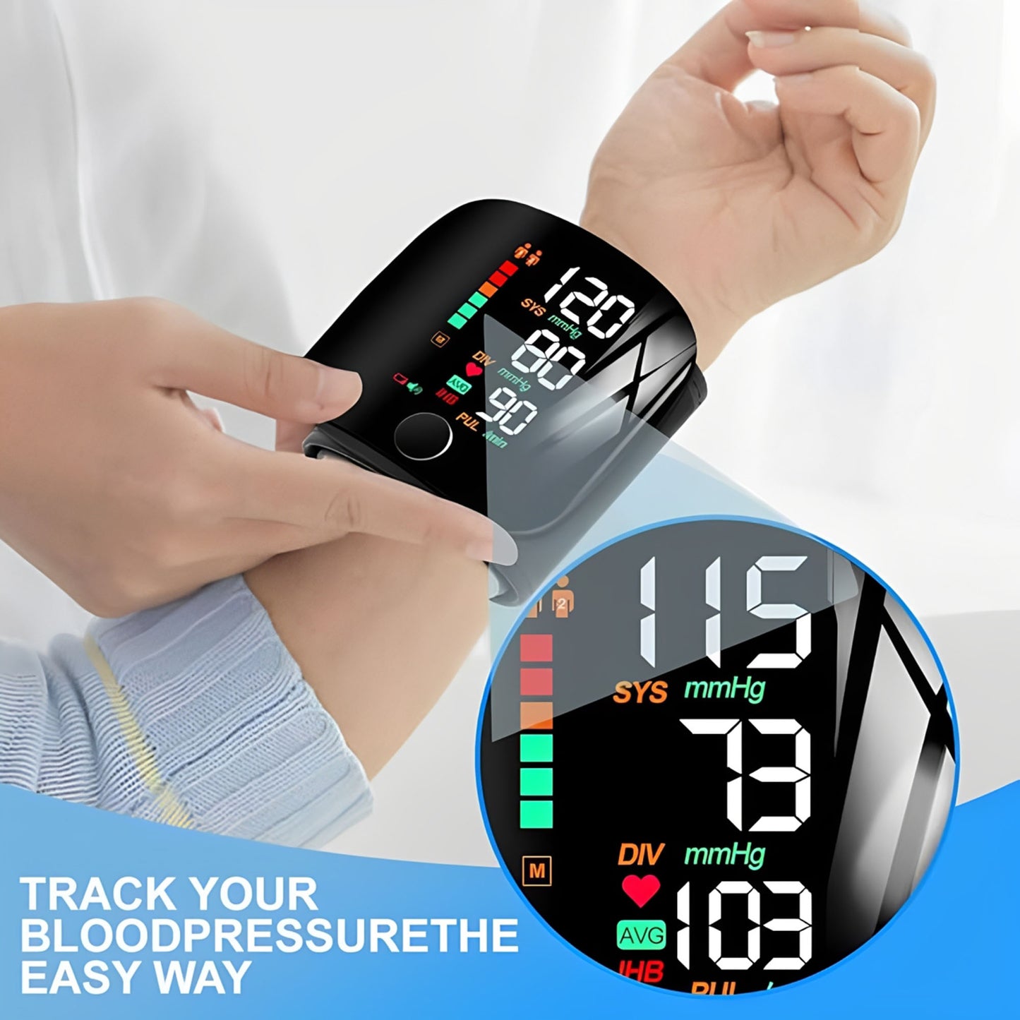 Wrist Blood Pressure Monitor