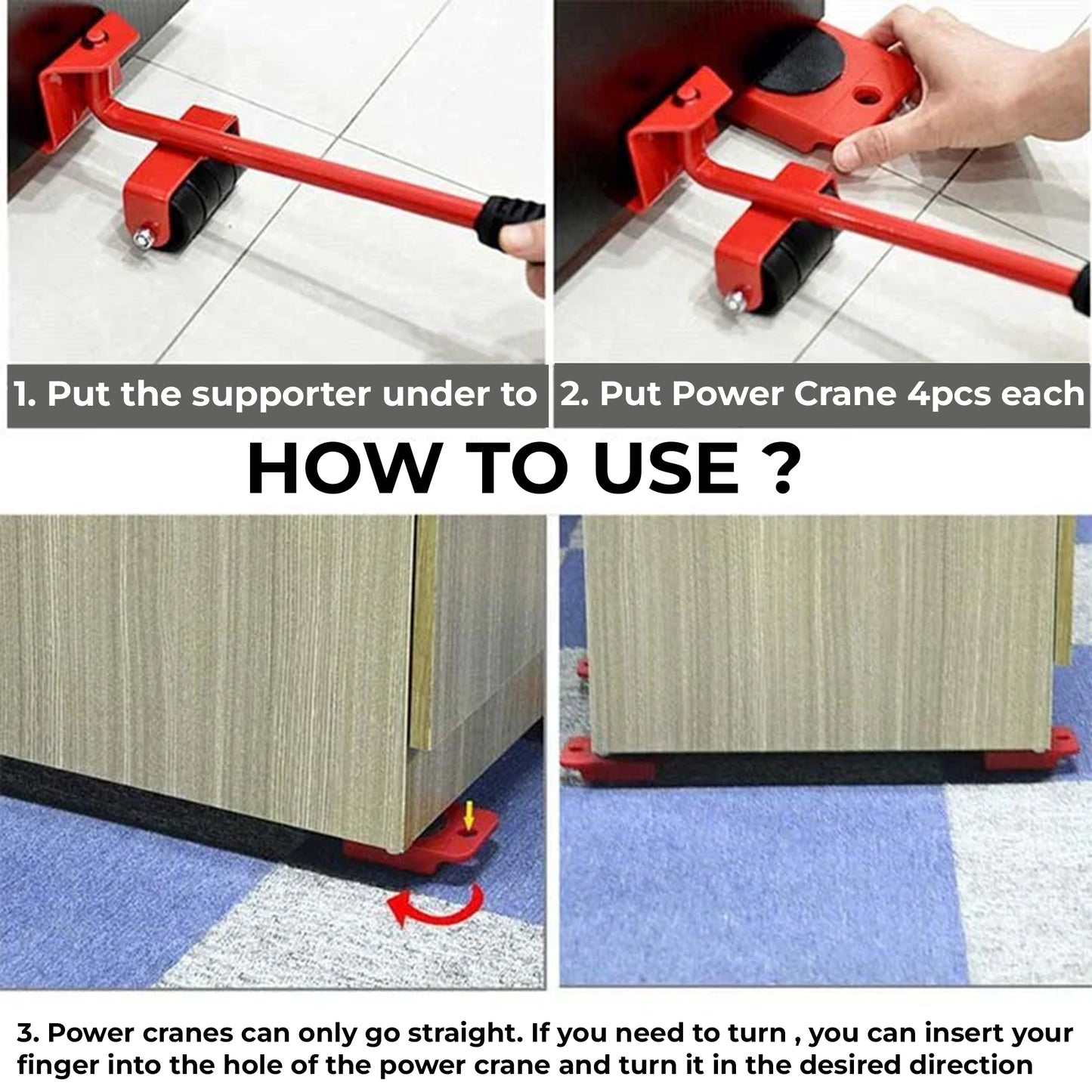 Heavy Duty Furniture Mover Set
