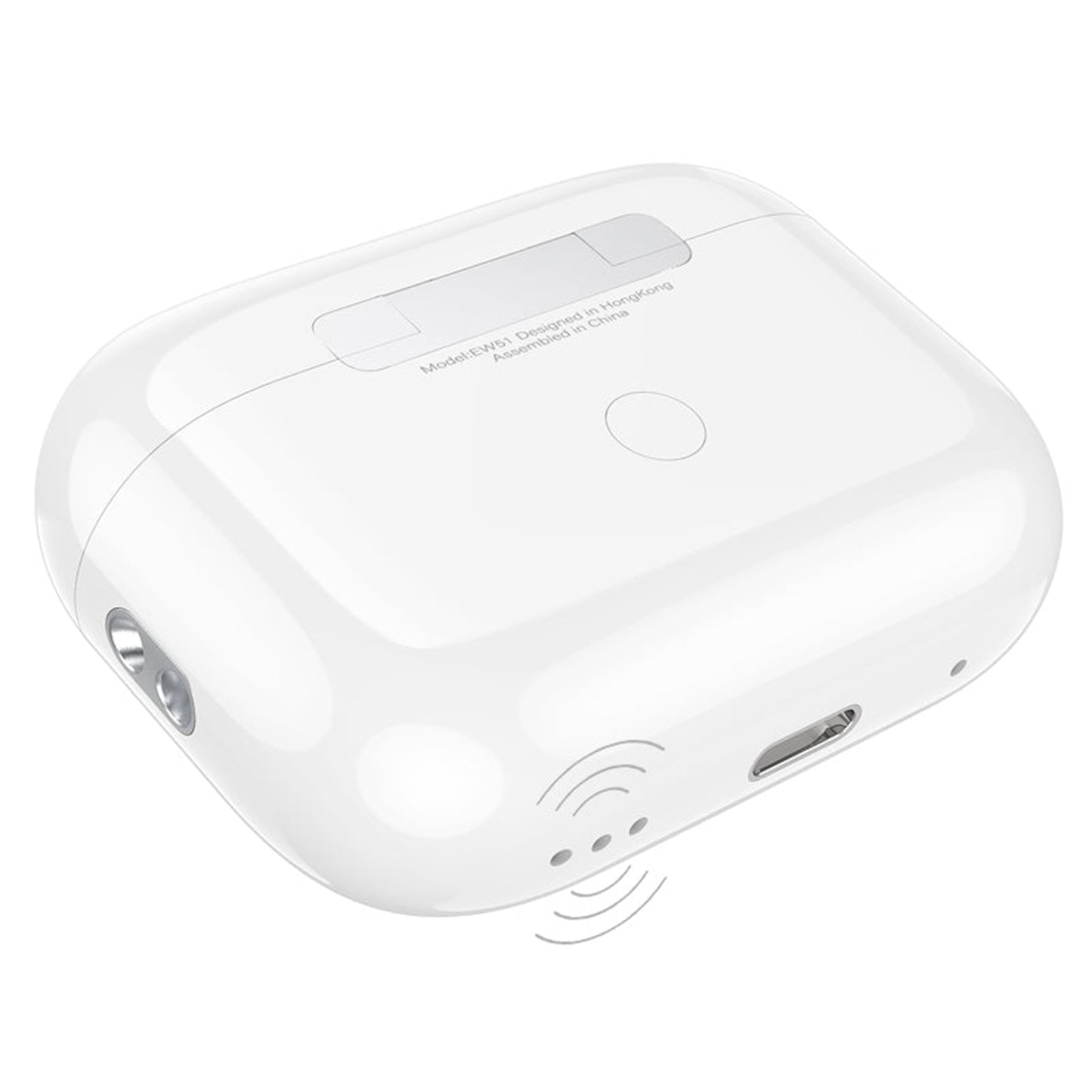 EW51 True Wireless ANC Noise Reduction Bluetooth Headset White Color