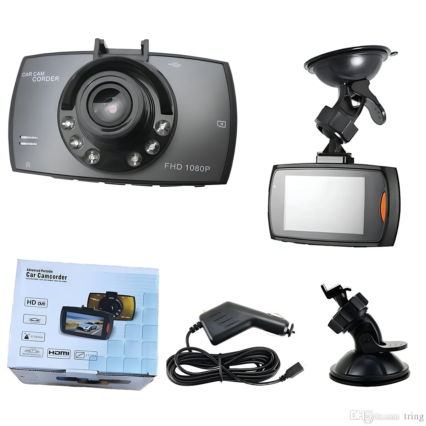 Car Dash Camera HD 5.0 MP DVR with Night Vision