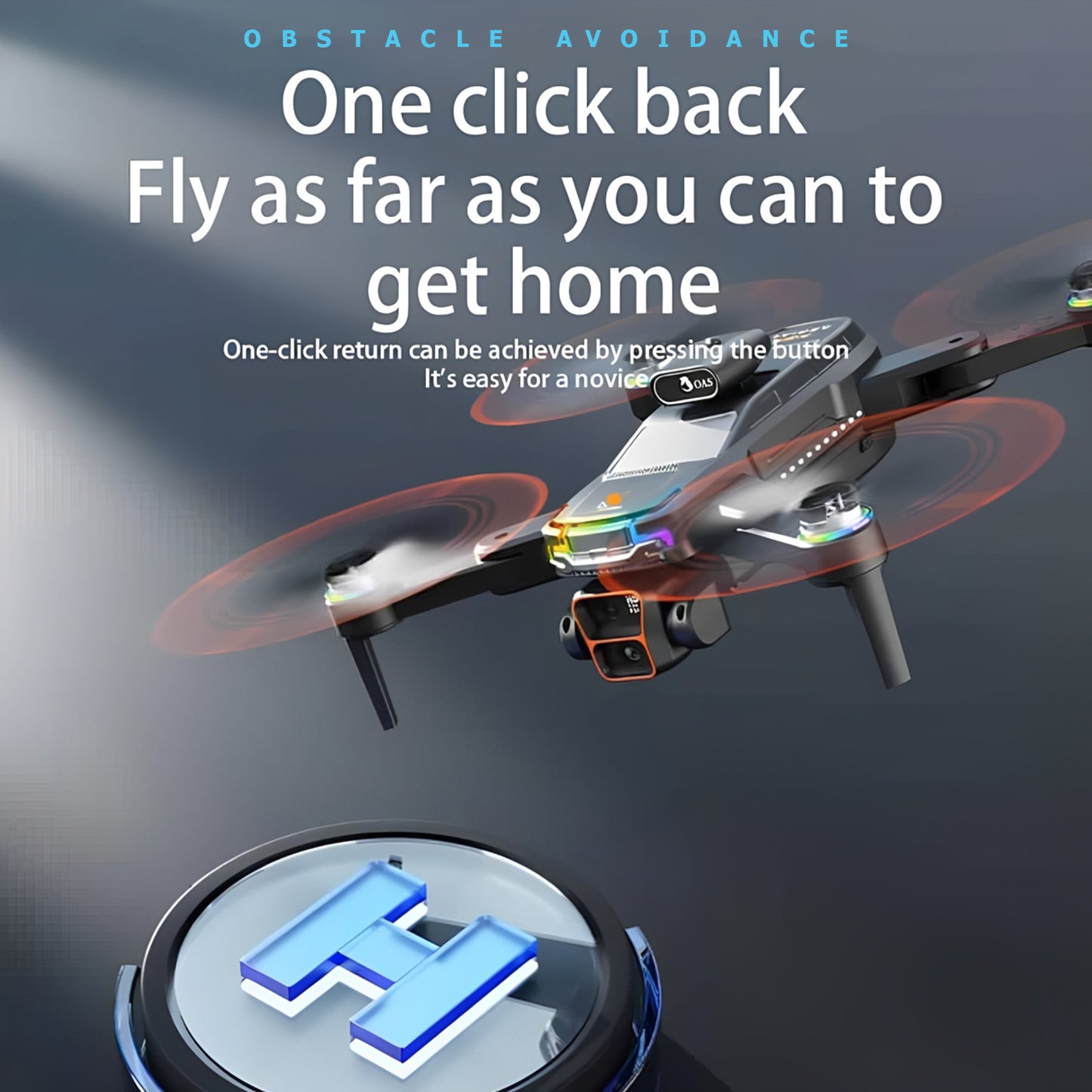 JS39P Intelligent Aerial Drone with Remote Control Screen