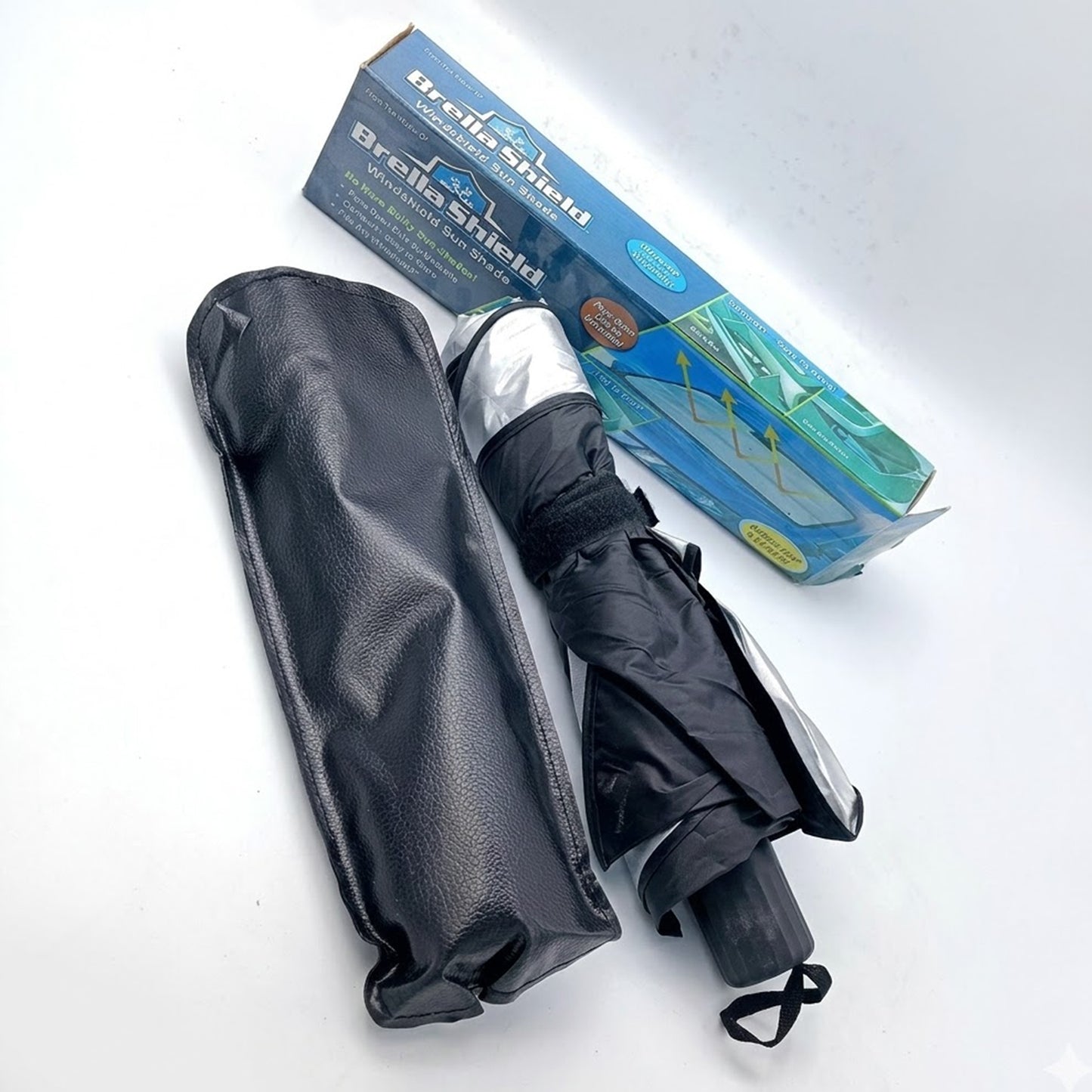 Car Windshield Sun Shade - Foldable UV Protection Screen