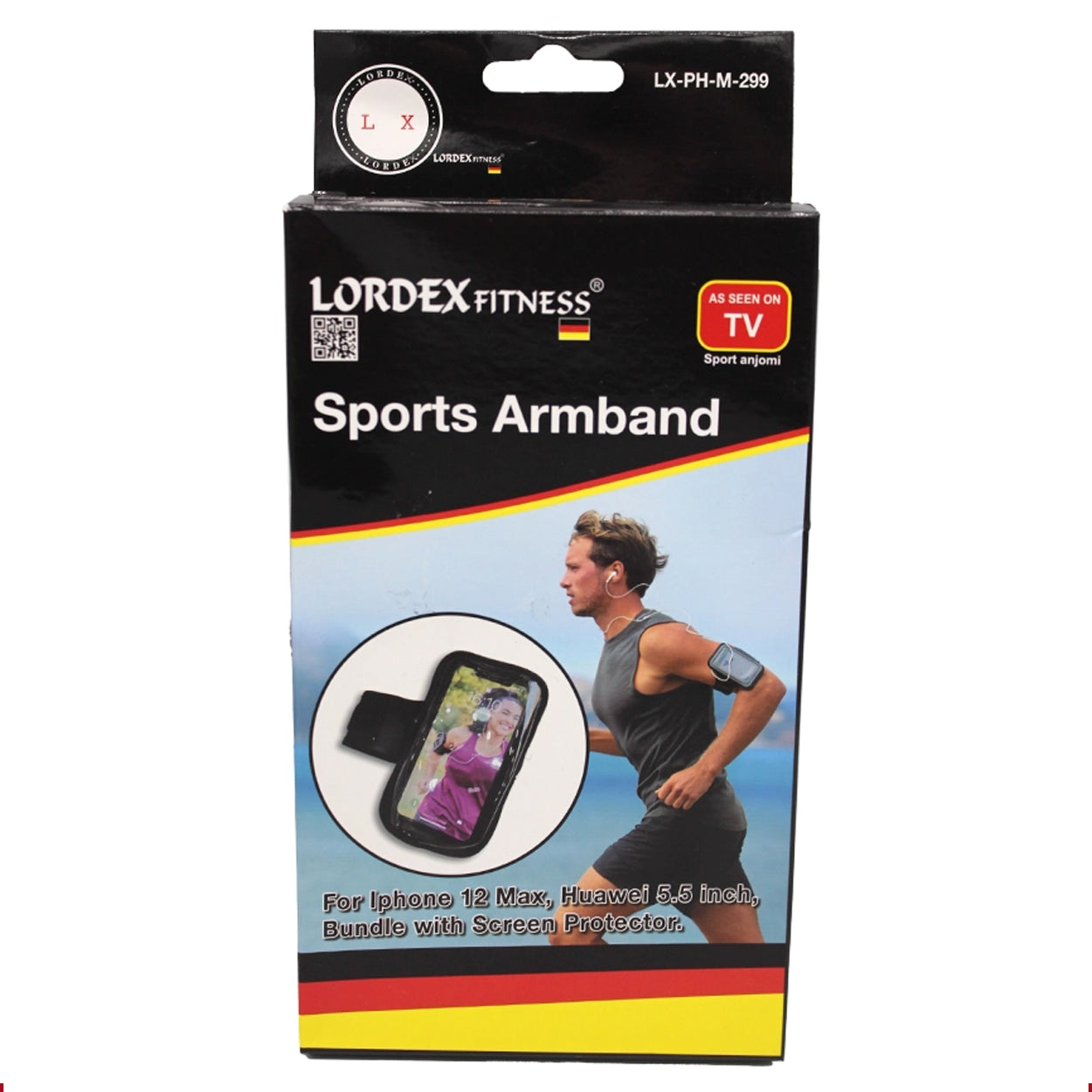 Lordex - Fitness Sports Armband for Mobile Phones