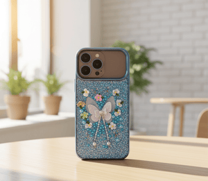 Luxury 3D Glitter Butterfly Phone iPhone Case