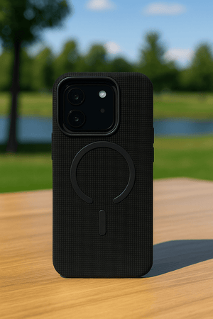 MagSafe-Compatible Shockproof Textured iPhone Case